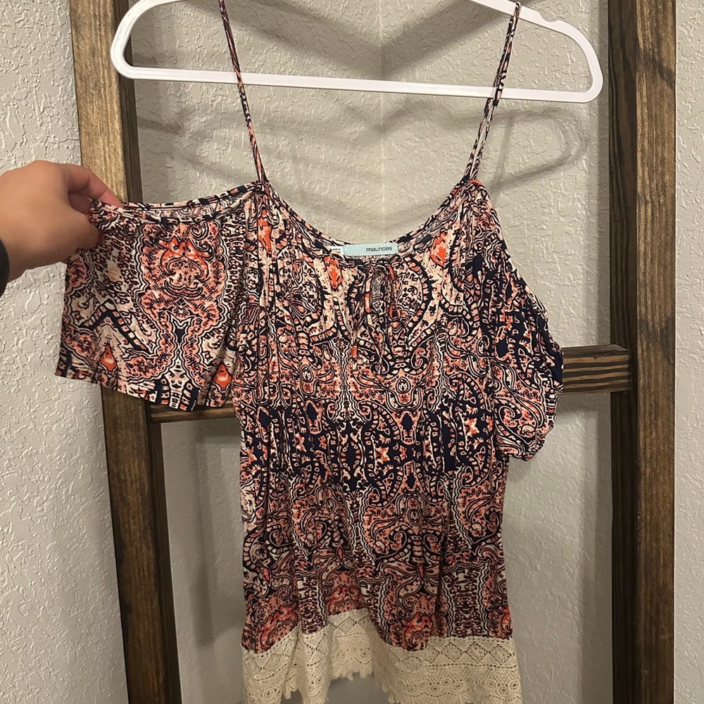 Bohemian Off-Shoulder Top